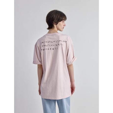 【NOKCHA × MOMO】alphabet tee/3colors(unisex)_nt2601