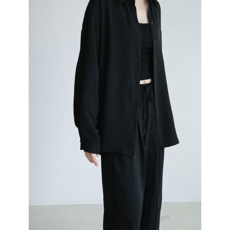 《予約販売》soft sheer over shirt/2colors_nb0413