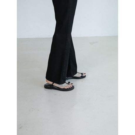 《予約販売》accent glossy sandal/2colorss_na0807