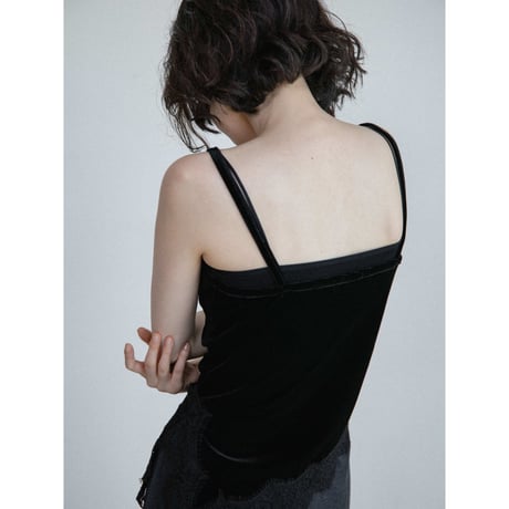 《予約販売》lacy velours camisole/2colors_nt2656