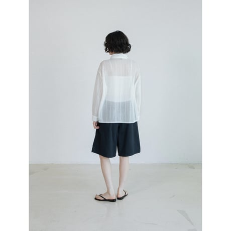 《予約販売》cotton half navy pants_np1280