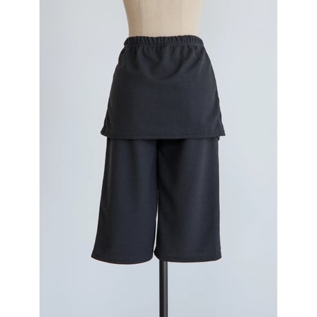 《予約販売》skirt docking half leggings/2colors_np1315