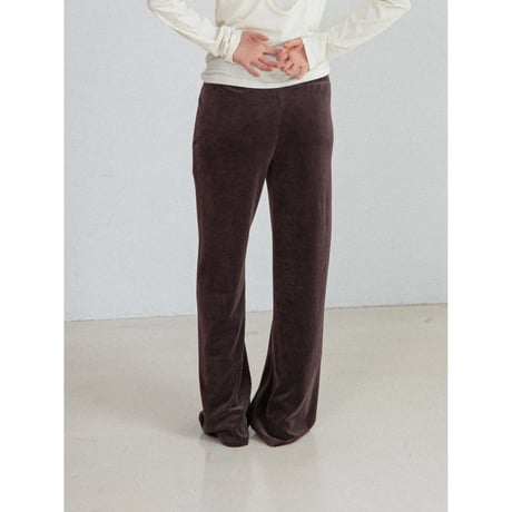 《予約販売》velours stylish pants/3colors_np1334