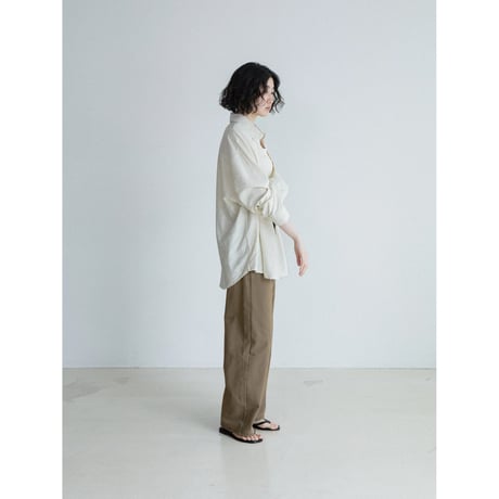 《予約販売》jacquard accent over shirt/2colors_nb0411