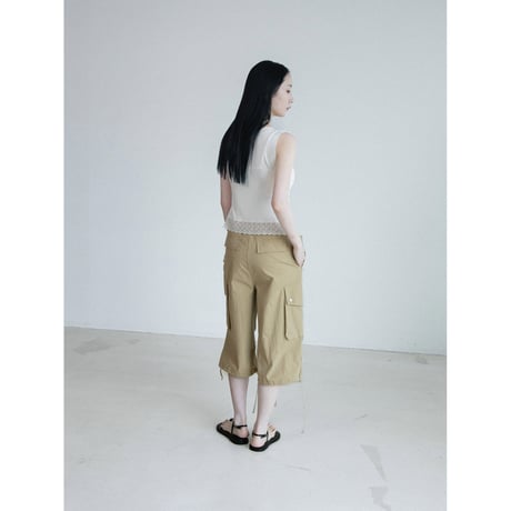 《予約販売》lace hem lib sleeveless/2colors_nt2640