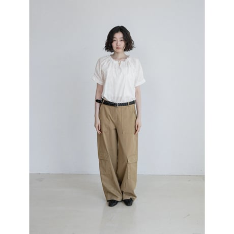 《予約販売》silhouette painter twill pants/2colors_np1321