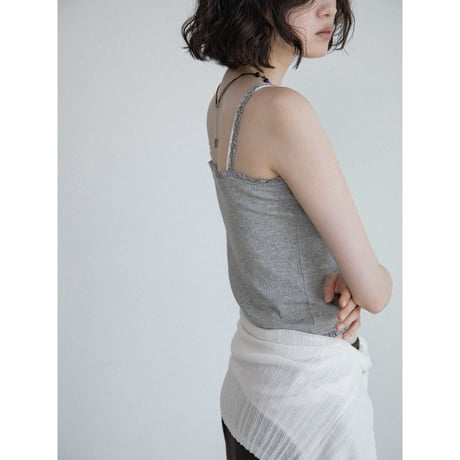 《予約販売》frill accent camisole/2colors_nt2653