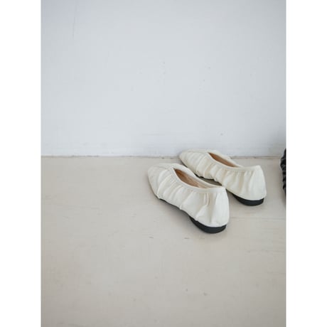 《予約販売》gather flat shoes/2colors_na0816