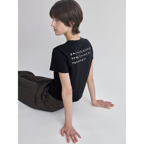 【NOKCHA × MOMO】alphabet minimal tee/3colors_nt2602