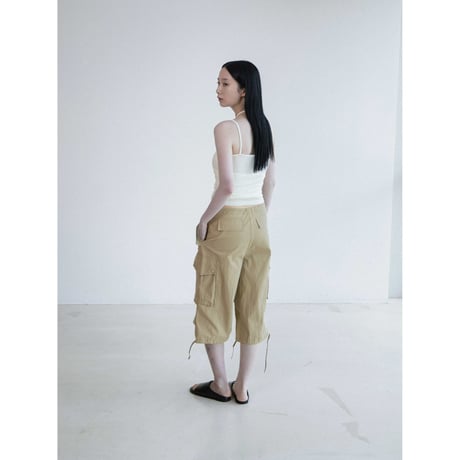 《予約販売》jacquard sheer halter neck tops/2colors_nt2632