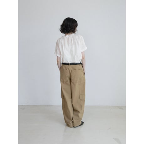 《予約販売》silhouette painter twill pants/2colors_np1321