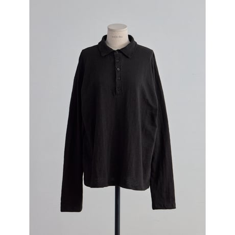 《予約販売》henley neck sheer tops/2colors_nt2612