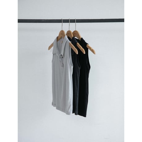 《予約販売》henly neck sleeveless/3colors_nt2626
