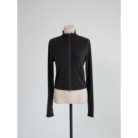 《予約販売》finger hole zipup tops/2colors_nt2692