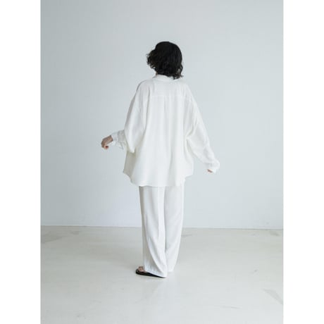 《予約販売》soft sheer over shirt/2colors_nb0413