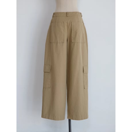 《予約販売》silhouette painter twill pants/2colors_np1321