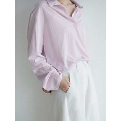《予約販売》sheer button fly tops/3colors_nt2630