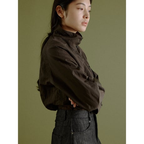 【NOKCHA original】washer raglan sleeve shirt/2colors_nb0435