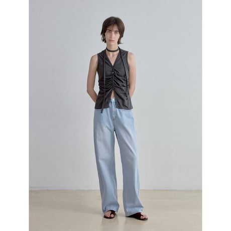 《予約販売》tie & gather sleeveless/2colors_nt2608