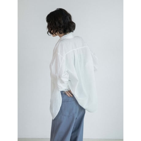《予約販売》cotton over daily shirt/2colors_nb0406