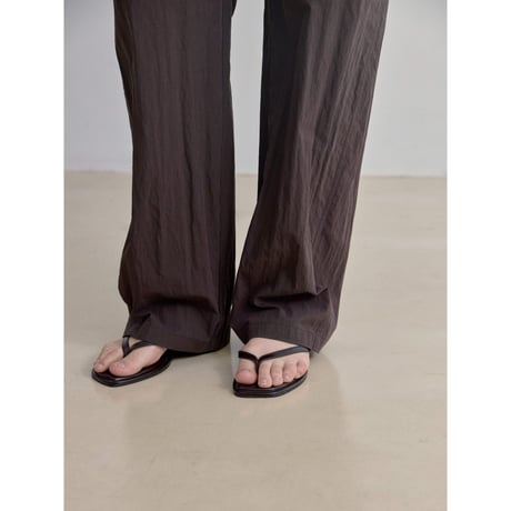 《予約販売》glossy thong sandal/3colors_na0803