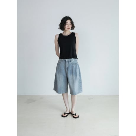 《予約販売》bermuda denim pants_nj0196