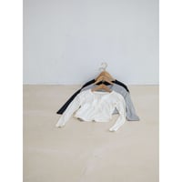 《予約販売》pleats accent lib tops/3colors_nt2690