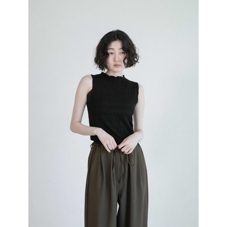 《予約販売》jacquard sleeveless/2colors_nb0399