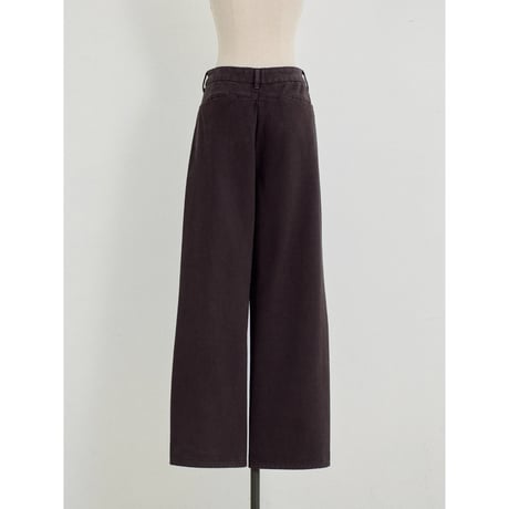 【NOKCHA original】mannish silhouette denim pants/2colors_np1338