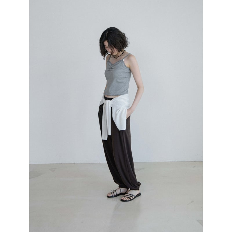予約販売》frill accent camisole/2colors_nt2653 | NO