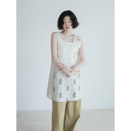 《予約販売》jacquard tunic_nd0156