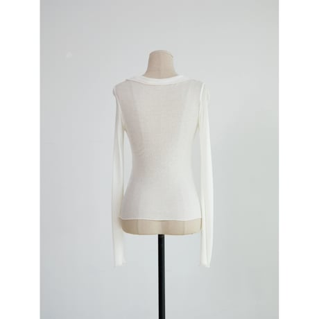 《予約販売》lib sheer skipper tops/2colors_nt2685