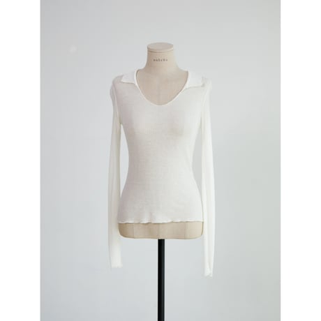 《予約販売》lib sheer skipper tops/2colors_nt2685