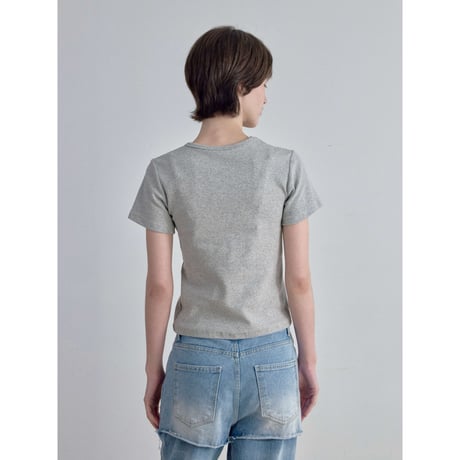 《予約販売》soft minimal basic tee/4colors_nt2609