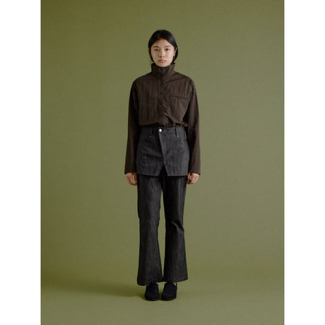 【NOKCHA original】washer raglan sleeve shirt/2colors_nb0435