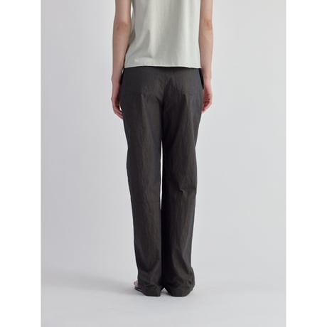 【NOKCHA original】material mannish pants/charcoal brown_np1273