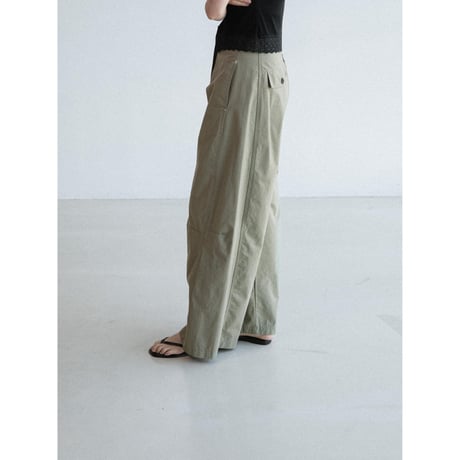《予約販売》accent oval cotton light pants/2colors_np1310