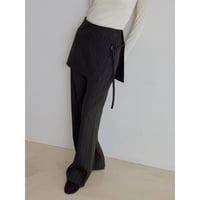《予約販売》docking stripe wide pants/2colors_np1341