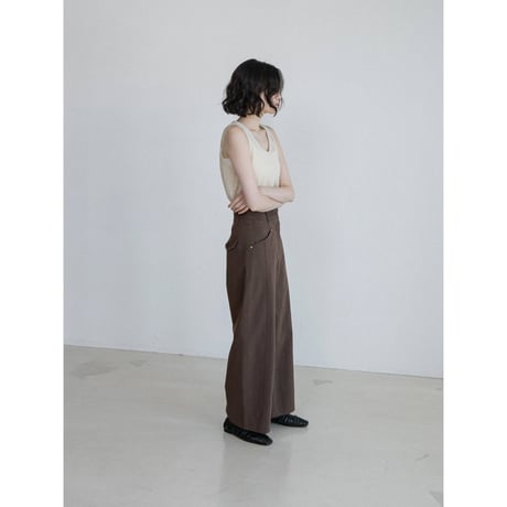 《予約販売》jacquard minimal knit vest/2colors_nt2658