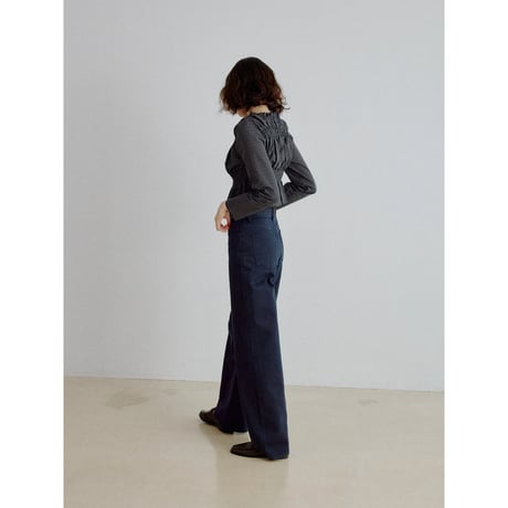 《予約販売》coating navy jeans_nj0207