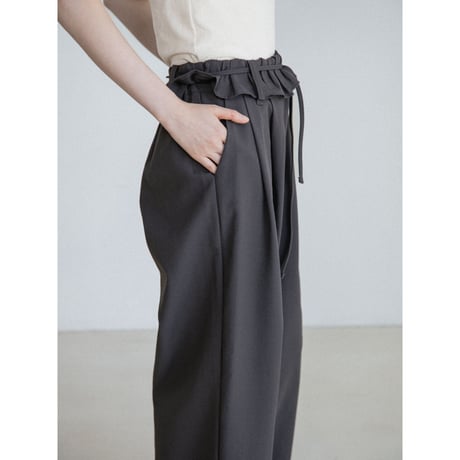 《予約販売》waist accent pants/2colors_np1319
