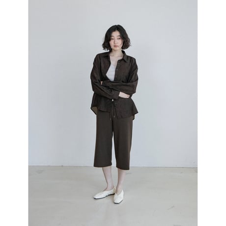 《予約販売》soft lib knit half pants/2colors_np1316