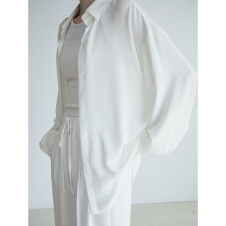 《予約販売》soft sheer over shirt/2colors_nb0413