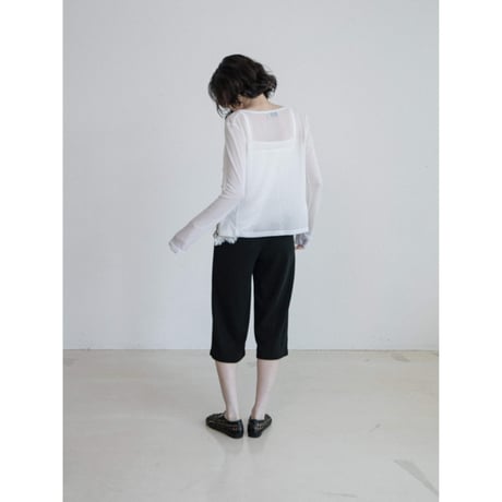 《予約販売》lacy velours camisole/2colors_nt2656