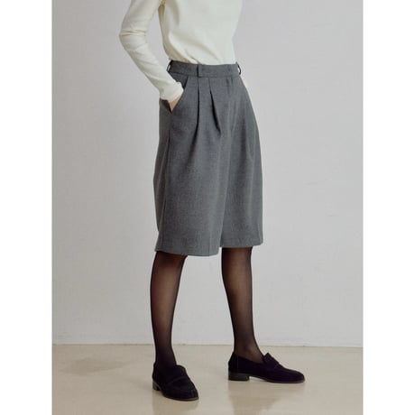 《予約販売》wool blend bermuda pants/2colors_np1338