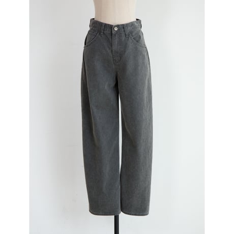 《予約販売》light gray oval jeans_nj0203