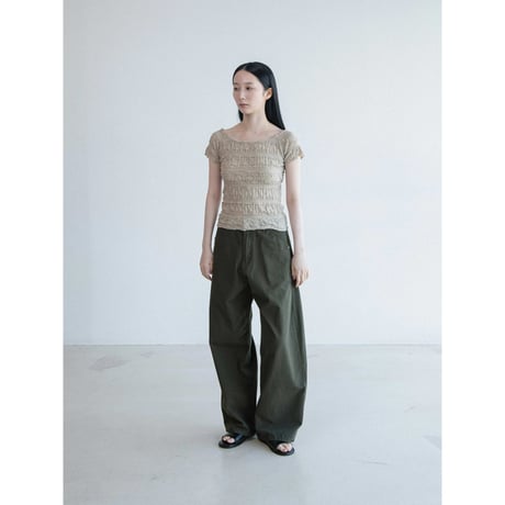《予約販売》daily oval cotton pants/2colors_np1311