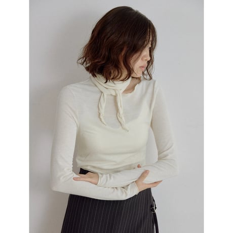 《予約販売》neck accent tops/2colors_nt2702