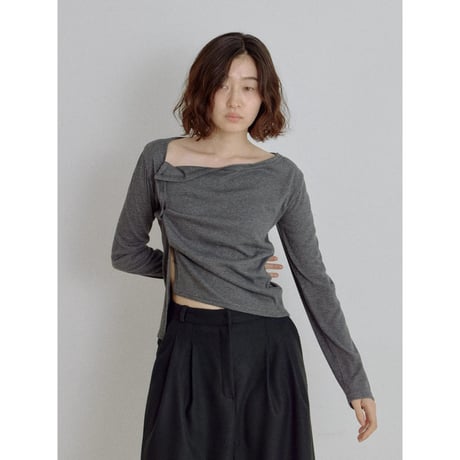 《予約販売》unique accent tops/3colors_nt2701