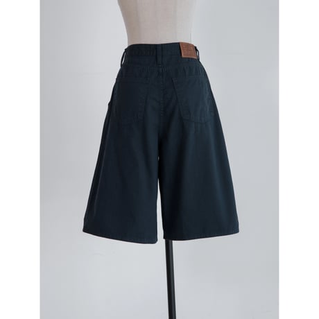 《予約販売》cotton half navy pants_np1280